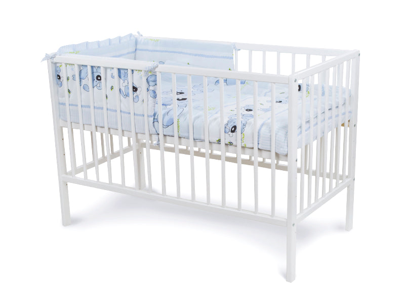 Lenjerie MyKids Catelus Albastru 5 Piese 120x60 cm