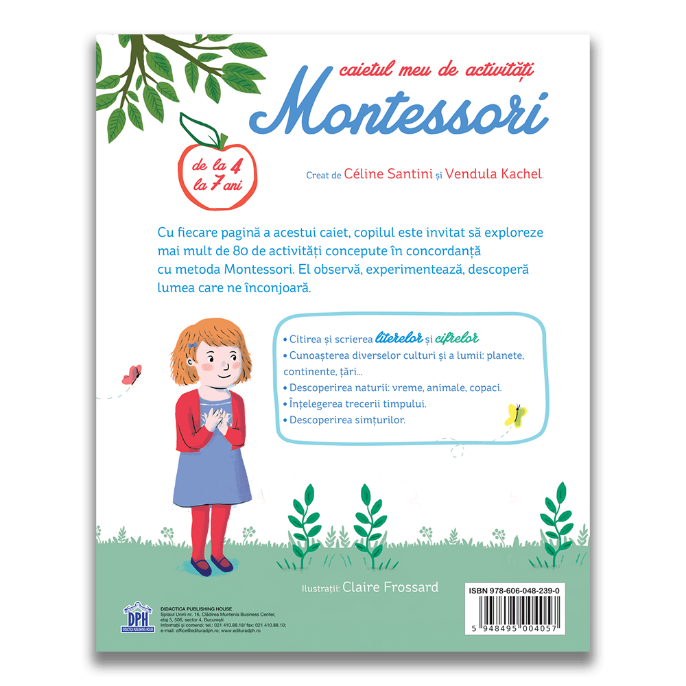 Caietul meu de activitati Montessori