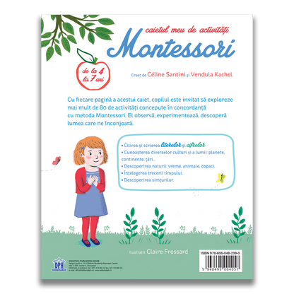 Caietul meu de activitati Montessori