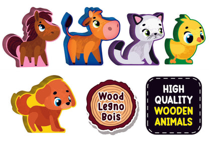 Joc Montessori - Distractie cu animalute