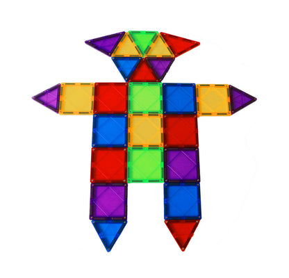 Set de constructie magnetic - 70 piese