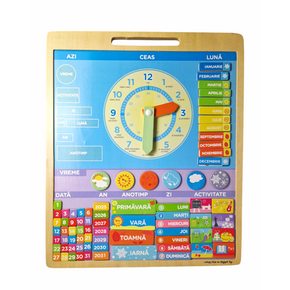 Calendar magnetic vremea - limba romana