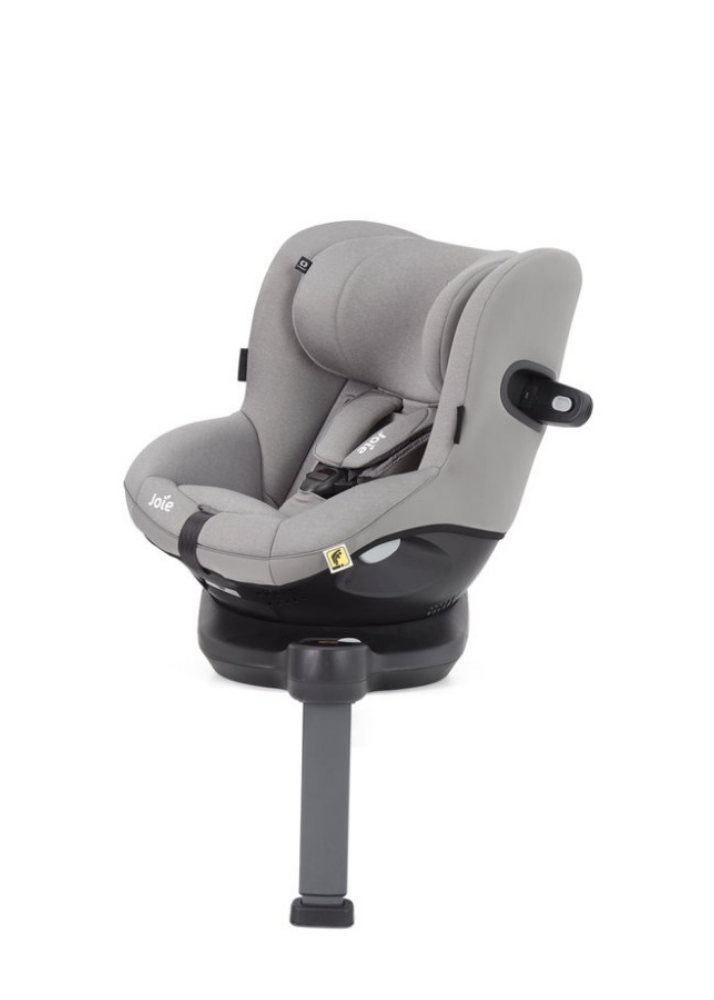 Joie - Scaun auto i-Spin 360° E Gray Flannel, 61 cm-105 cm, testat ADAC si certificat R129