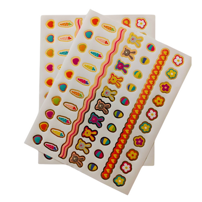 Set abtibilduri decorative oua Paste - Model 2