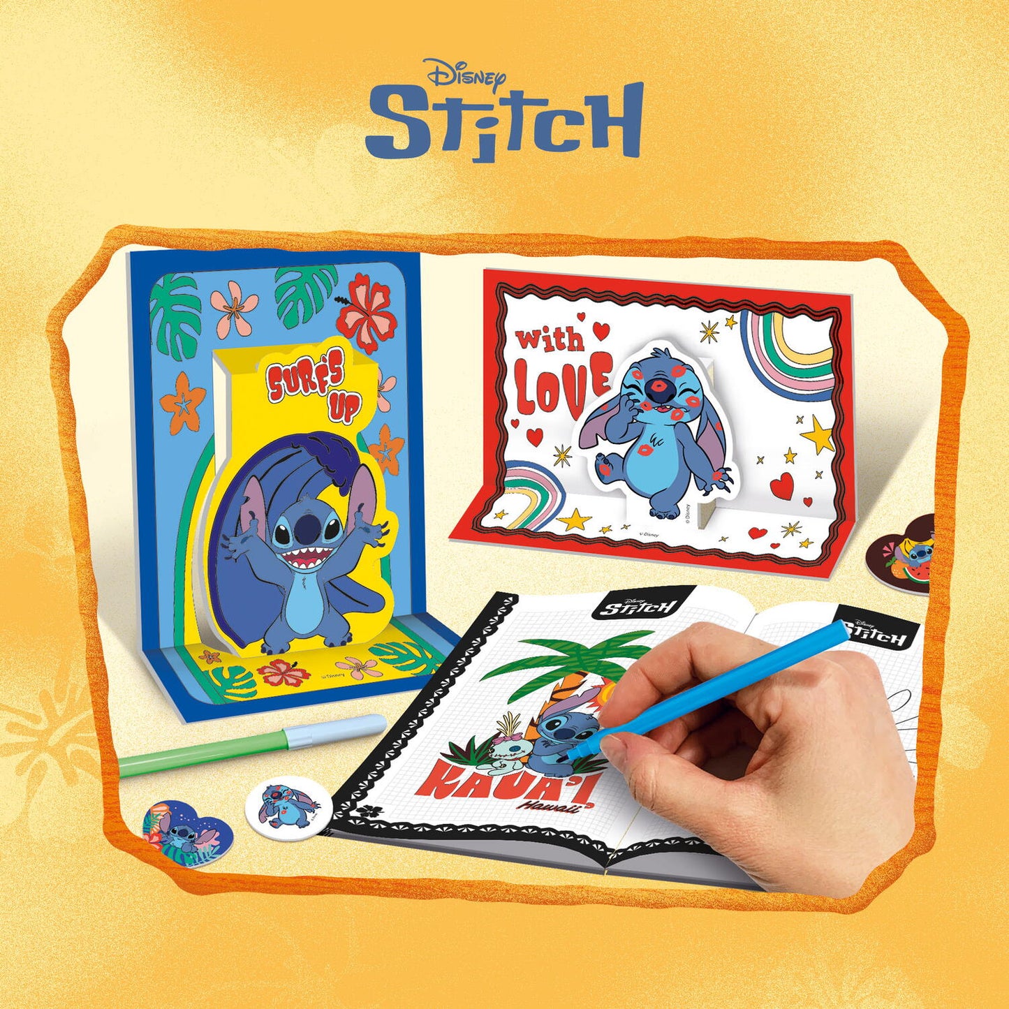 Kit de creatie cu ghiozdanel - Stitch