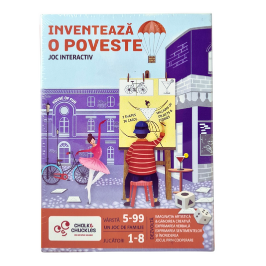 Joc interactiv - Inventeaza o poveste