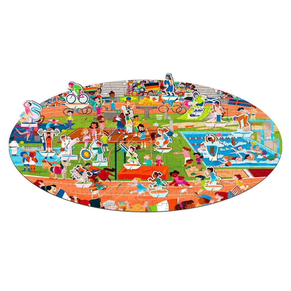 Cunoaste si exploreaza - Puzzle Ora de sport (200 piese)