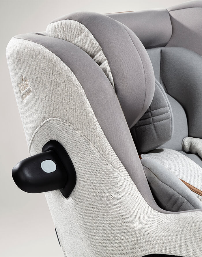Joie - Scaun auto i-Size i-Prodigi Signature Oyster, 40-125 cm, testat PLUS si certificat R129