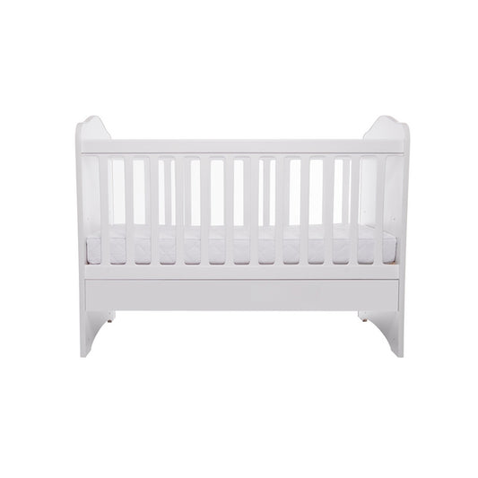 Patut VESSANTI Como fara sertar - Alb + Saltea Cocos 7 cm