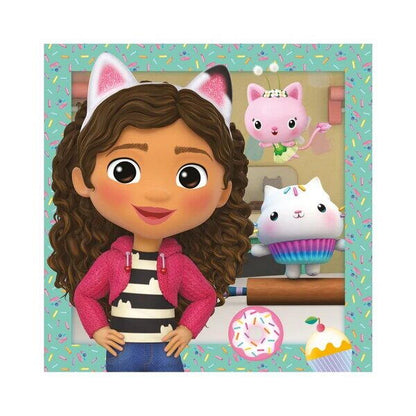 Puzzle 3 in 1 - Gabby si prietenii ( 3 x 55 piese)