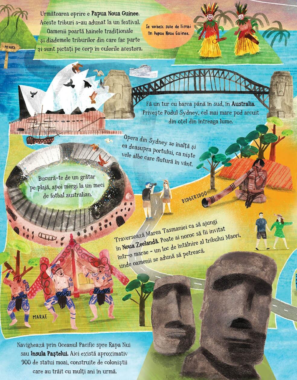 Pas cu pas in jurul lumii