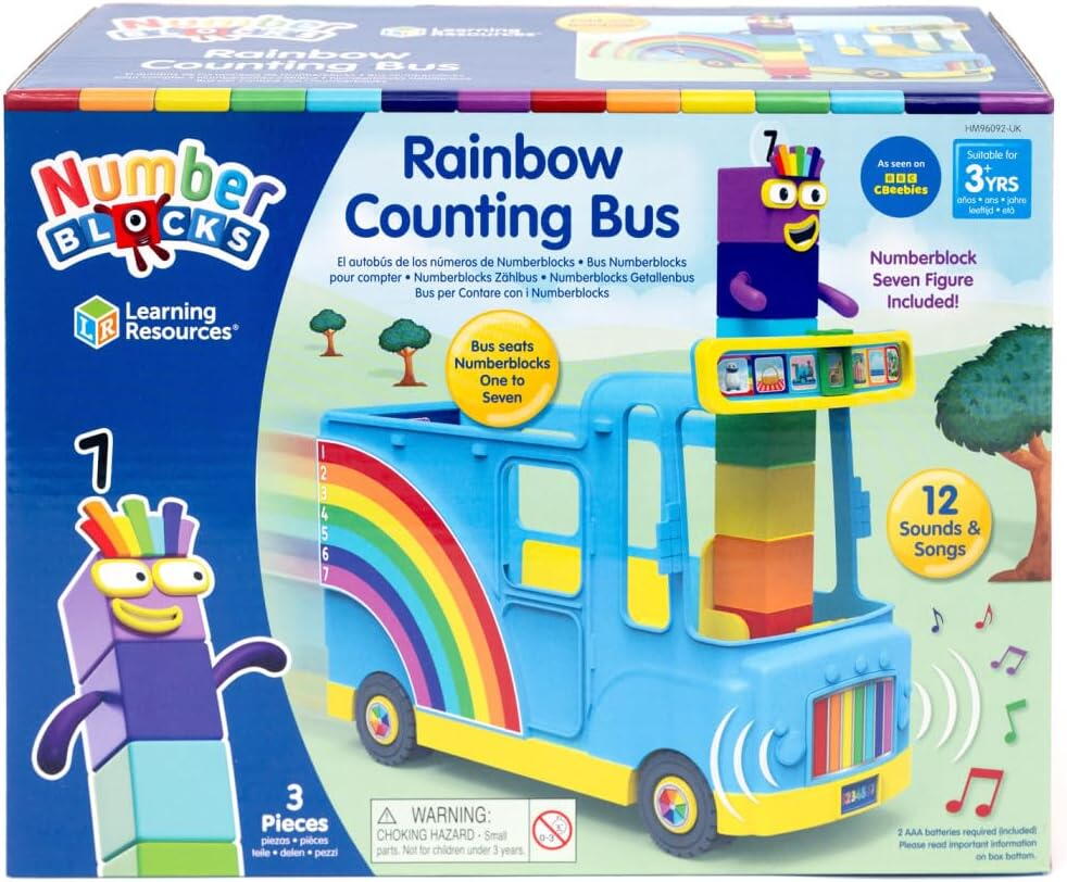 Joc de rol  - Numberblocks® si autobuzul curcubeu