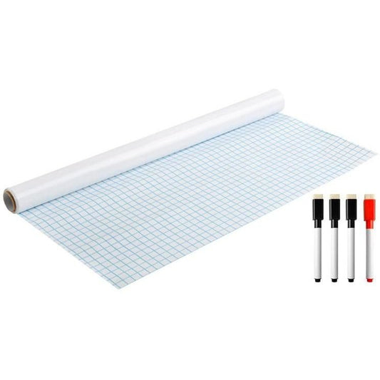 Tabla autoadeziva alba 45 x 200 cm Iso Trade MY632