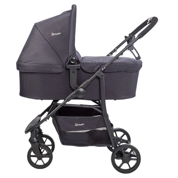 BabyGo - Carucior Style 3 in 1 Black