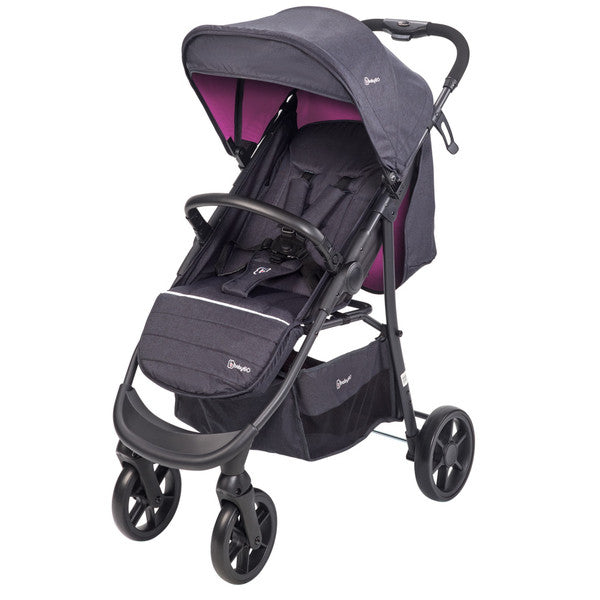 BabyGo - Carucior Style 3 in 1 Rosa