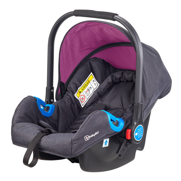 BabyGo - Carucior Style 3 in 1 Rosa