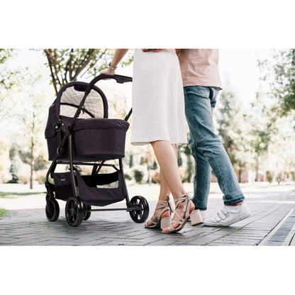 BabyGo - Carucior Style 3 in 1 Rosa