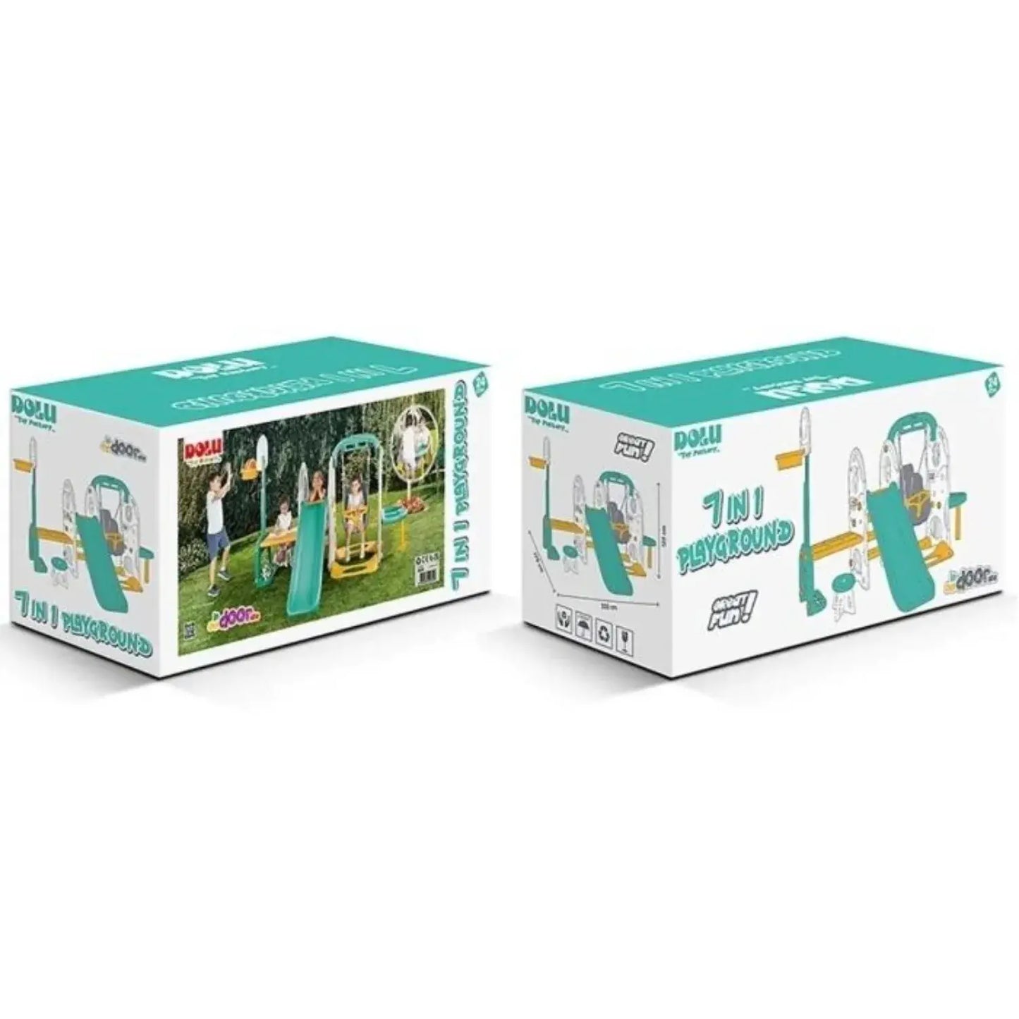 Centru de joaca 7 in 1 - Pastel