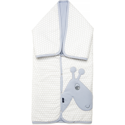 Paturica multifunctionala cu broderie Girafa Womar Zaffiro AN-OWZF-04GR