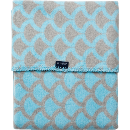 Paturica bebelusi Bumbac Semicerc 75x100 Womar Zaffiro AN-KBS-01