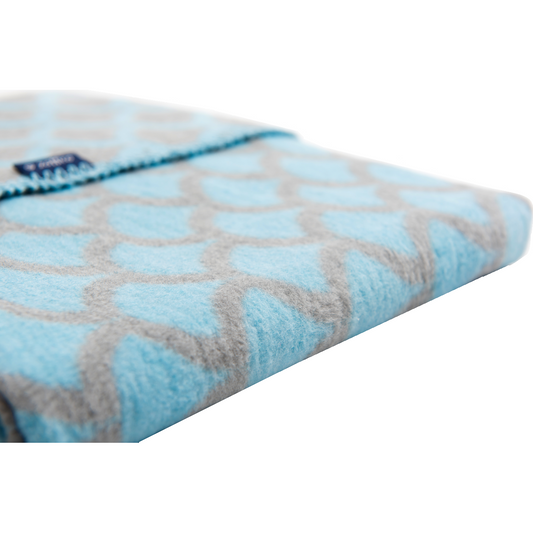 Paturica bebelusi Bumbac Semicerc 75x100 Womar Zaffiro AN-KBS-01