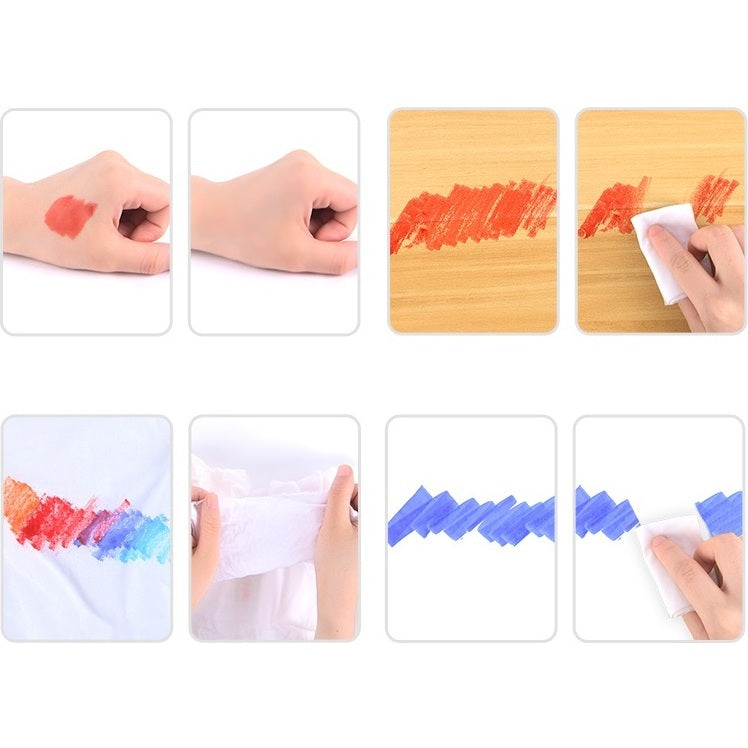 Carioci lavabile 12 culori Mideer MD4069