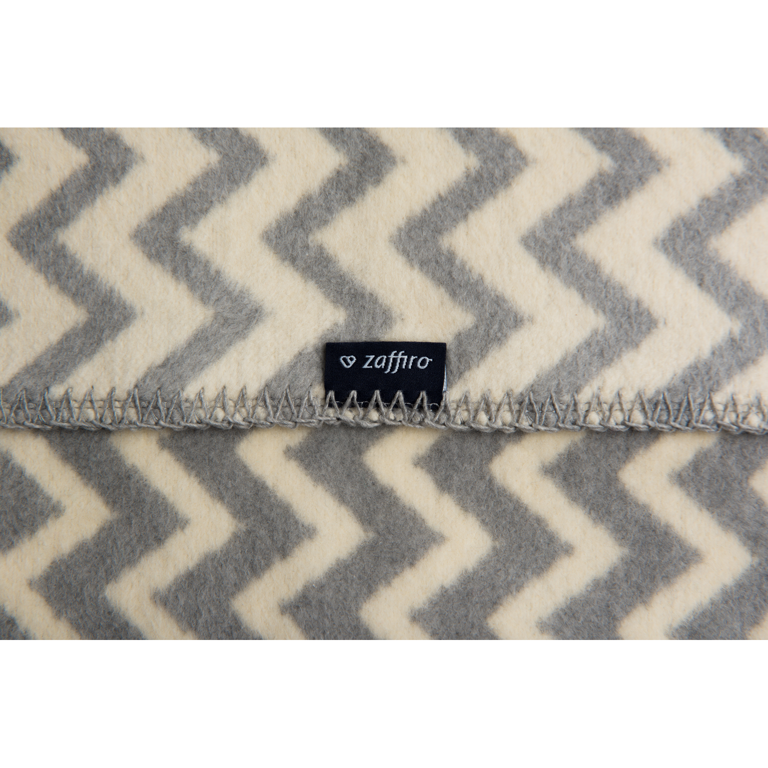 Paturica bebelusi Bumbac Zigzag 75x100 Womar Zaffiro AN-KBZ-01