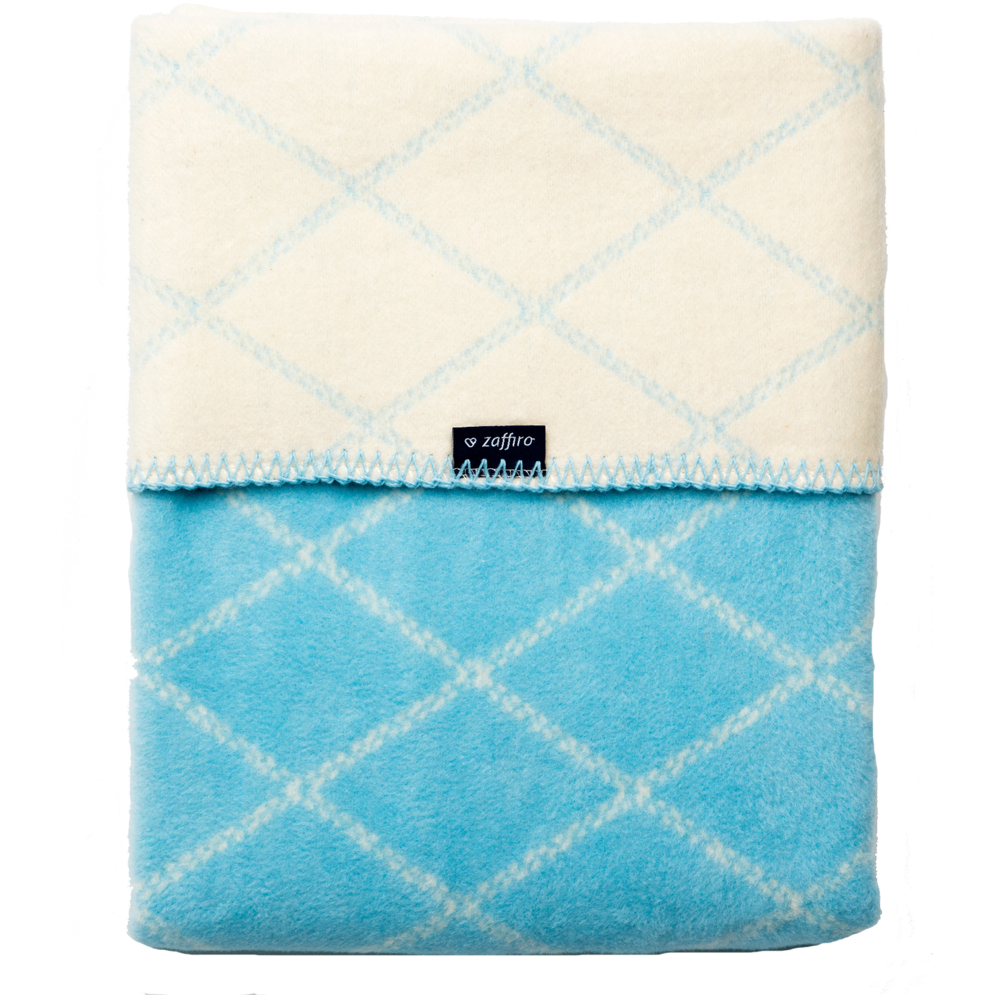 Paturica bebelusi Bumbac Romburi 75x100 Womar Zaffiro AN-KBR-01