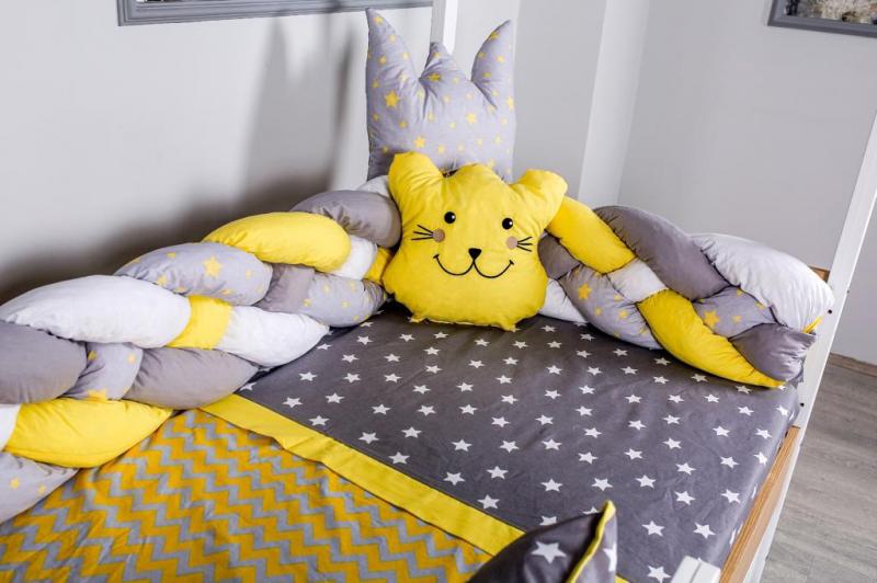 Lenjerie MyKids Montessori 7 Piese PS108 95x195 cm