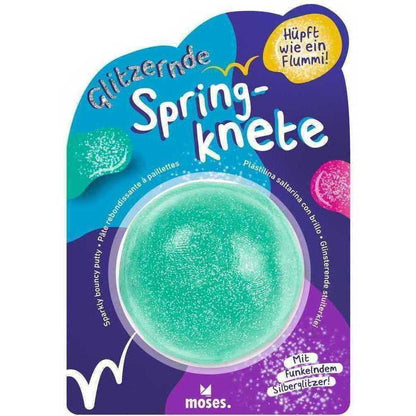 Plastilina saltareata cu sclipici Moses MS38122