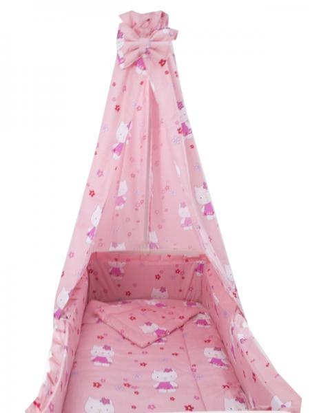 Lenjerie MyKids Kitty 5 piese 120x60 cm