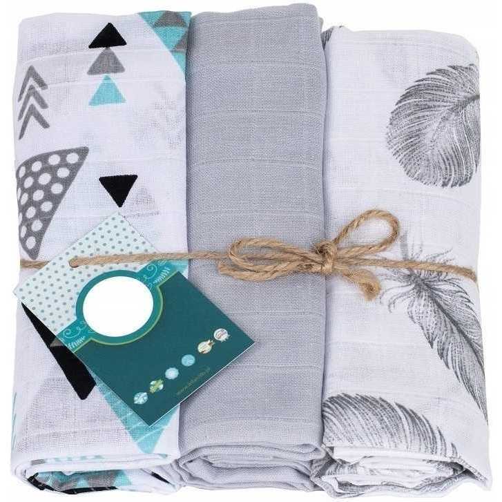 Set 3 scutece din muselina Infantilo IF19192