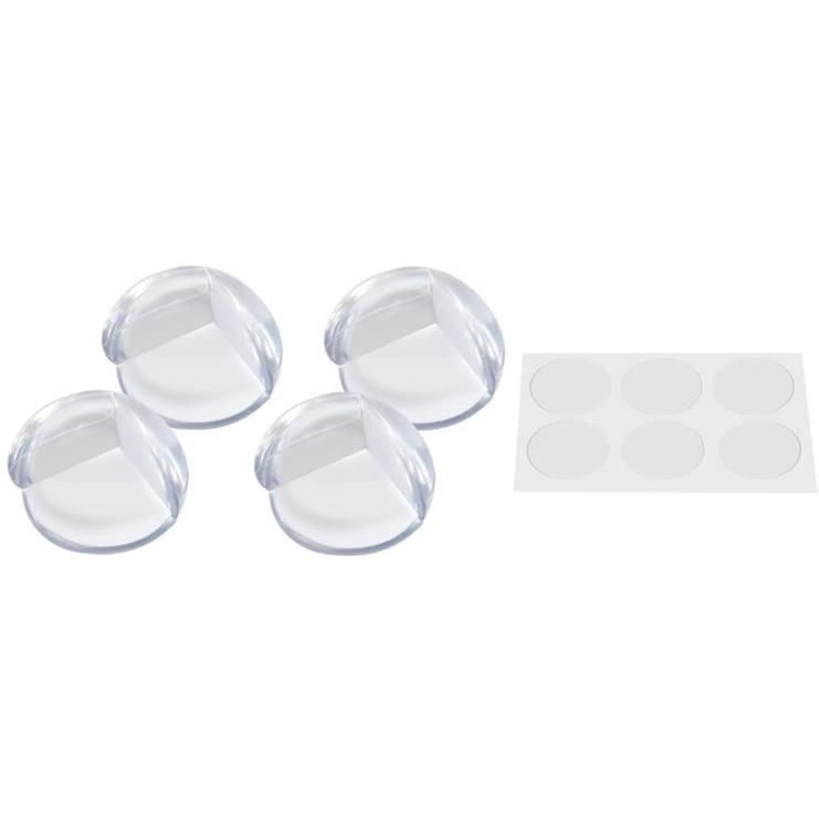 Set 4 aparatori din silicon pentru colturi Iso Trade MY6698