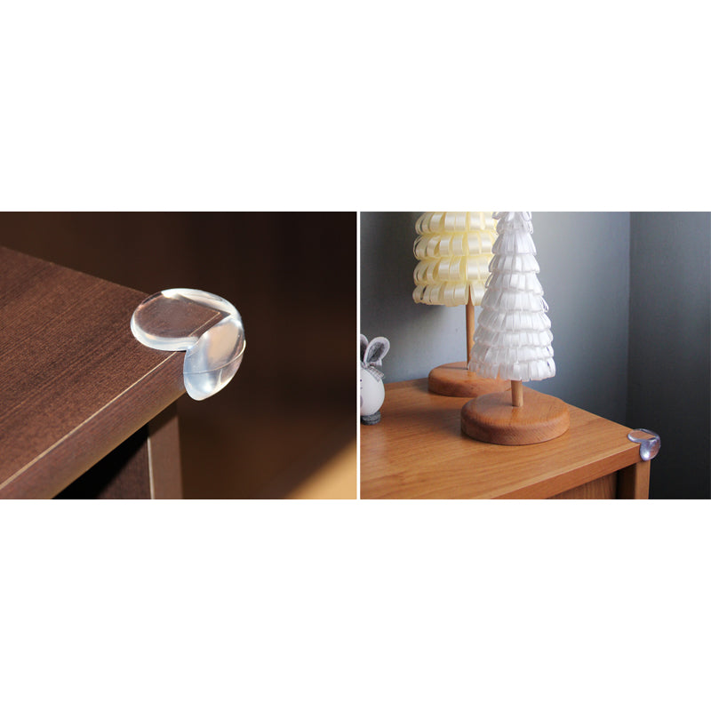 Set 4 aparatori din silicon pentru colturi Iso Trade MY6698