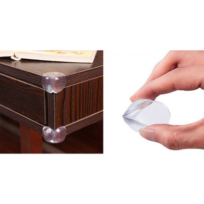 Set 4 aparatori din silicon pentru colturi Iso Trade MY6698