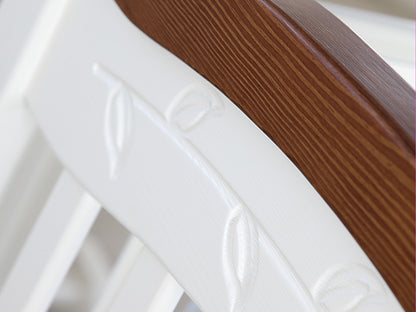 Patut lemn Cu Sertar Klups Iwo Alb-Natur