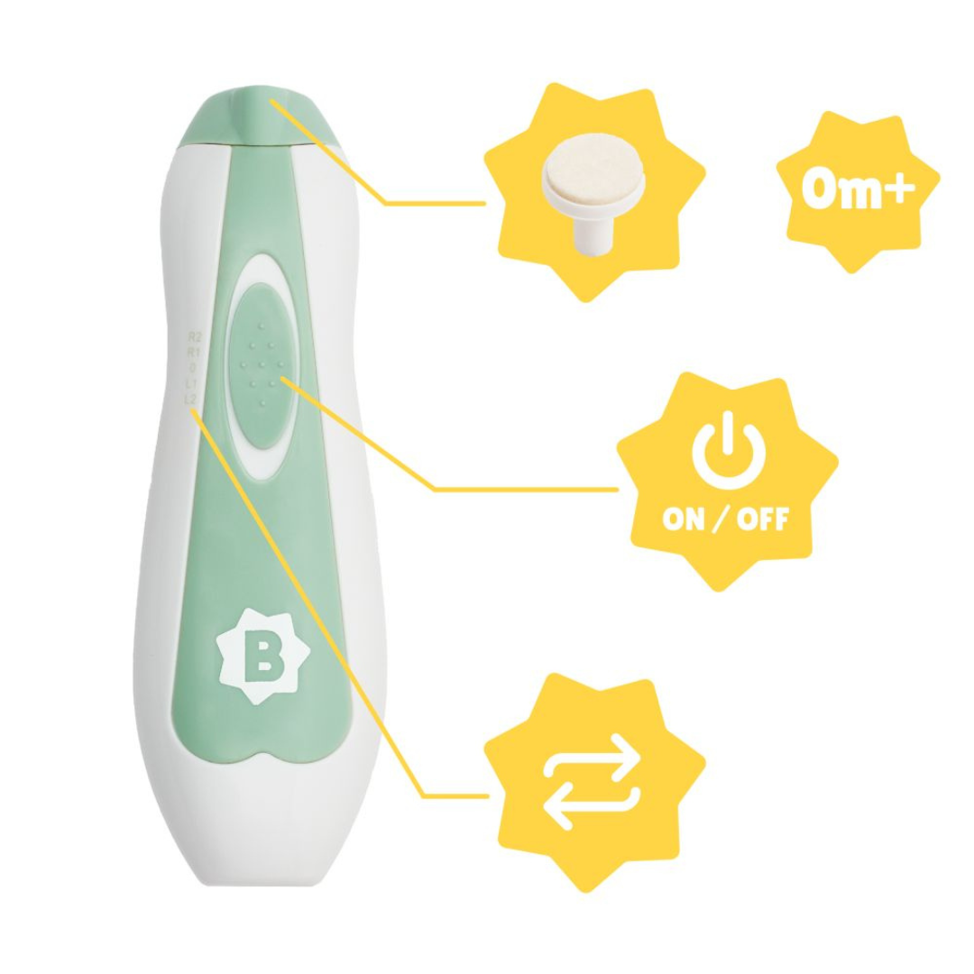 Badabulle - Dispozitiv electric pentru scurtarea unghiilor bebelusului