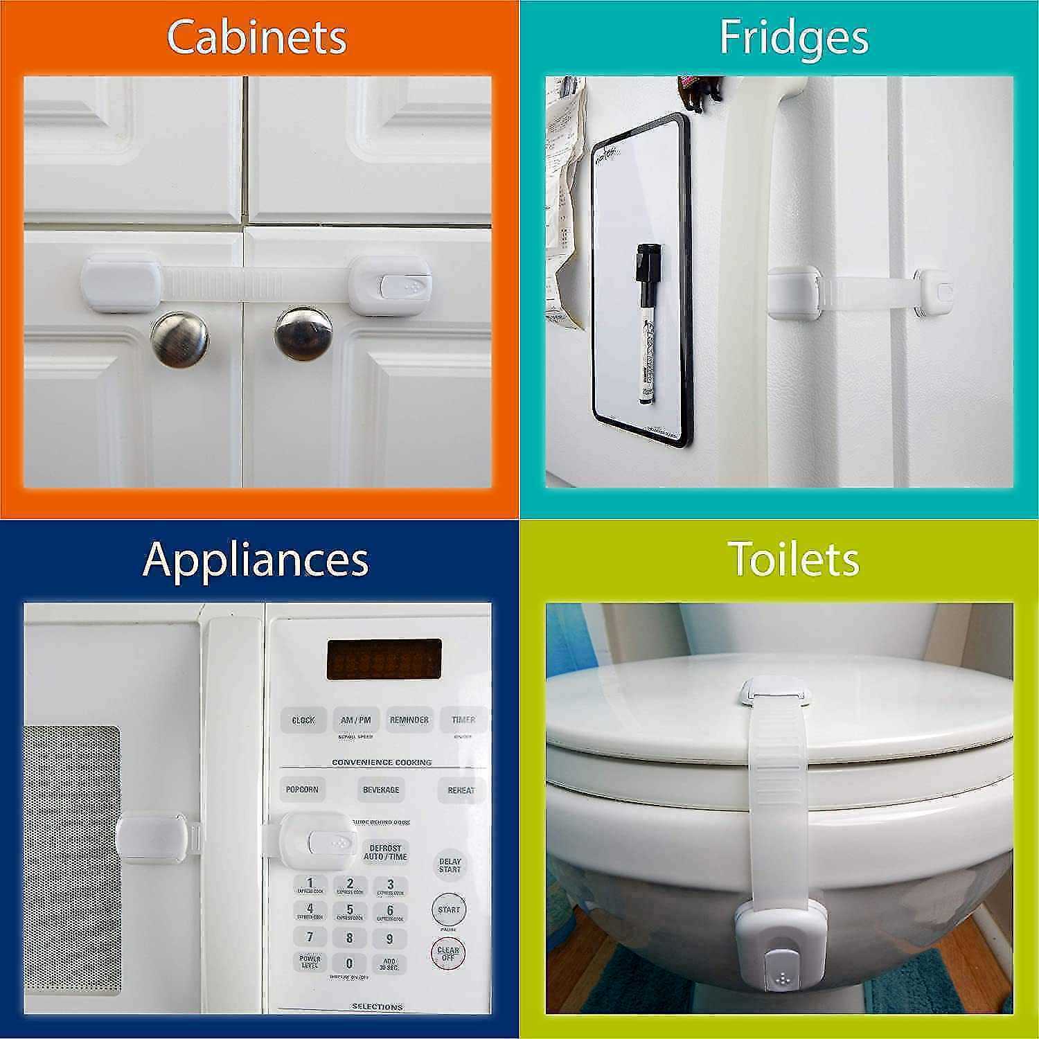 Set 6 Sisteme de siguranta multifunctionale reglabile 19 cm Bambinice BN044