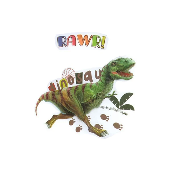 Set stickere perete 3D Lumea Dinozaurilor Toi-Toys TT46146A