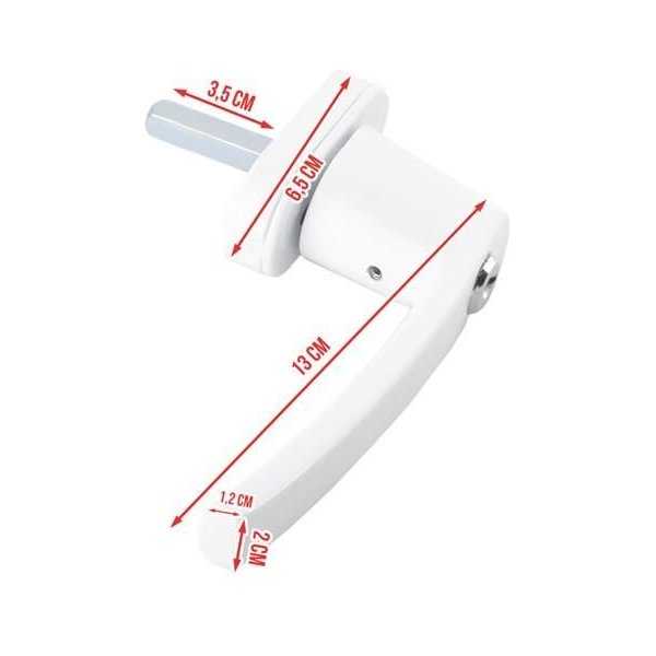 Maner de siguranta pentru geam cu cheie Malatec MY6824