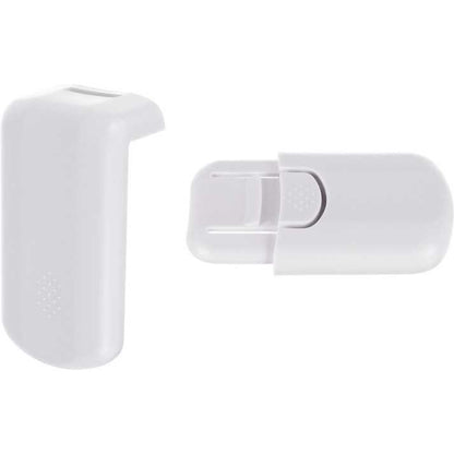 Set 4 sisteme de siguranta pentru sertare si dulapuri, 7.5x4 cm Malatec MY6832