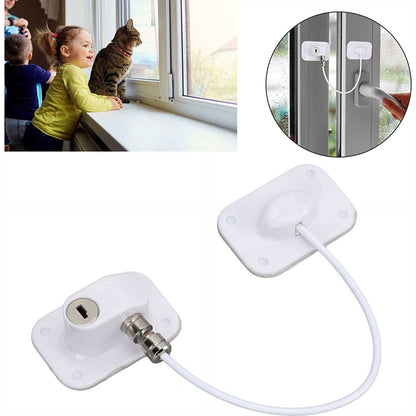 Sistem siguranta pentru geam cu cheie 20 cm Bambinice BN056