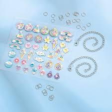 Set bratari cu pandantive - Unicorni