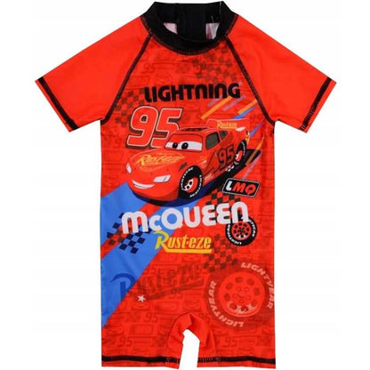 Costum de baie UV cu maneci scurte si fermoar Cars EPLUSM EPMDISC5244A532