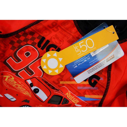 Costum de baie UV cu maneci scurte si fermoar Cars EPLUSM EPMDISC5244A532