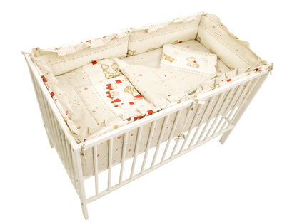 Lenjerie MyKids Teddy Toys Maro M1 4+1 Piese 140x70