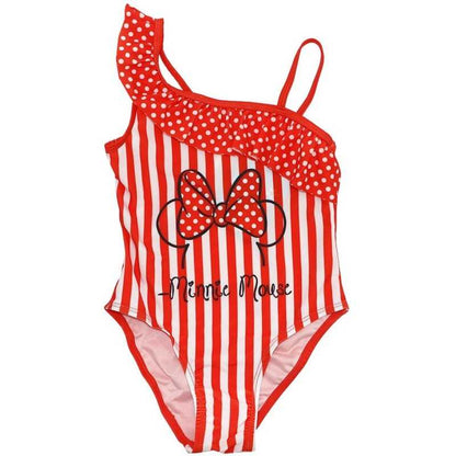 Costum baie intreg Minnie cu volane pe un umar EPLUSM EPMDISMF52449400