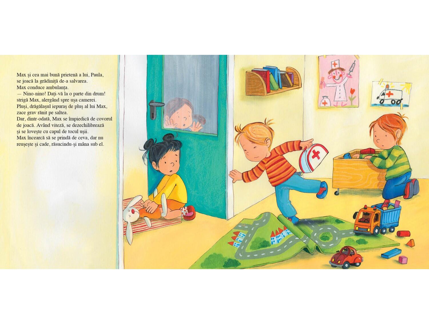 Soricelul cititor - Max merge la spital