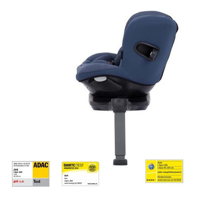 Joie - Scaun auto i-Spin 360° Deep Sea, 40-105 cm, testat ADAC si certificat R129