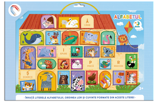 Tablita magnetica cu alfabetul ( limba romana)